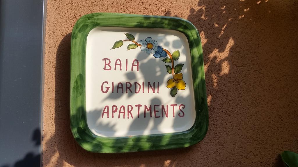 Baia Giardini Apartments Eksteriør bilde